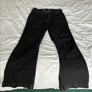 Old Navy Black Flare Jeans